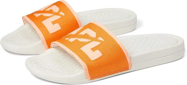 Athletic Propulsion Labs (APL) Big Logo TechLoom Slide (Ivory/Orange/Neon Peach) Women's Slide Shoes Cover