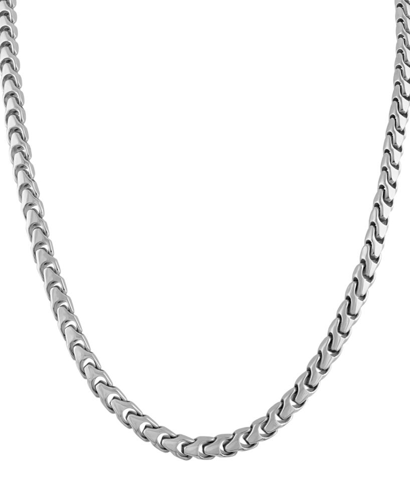 Bulova Men's Link Chain 22" Necklace in Stainless Steel - Na Cover