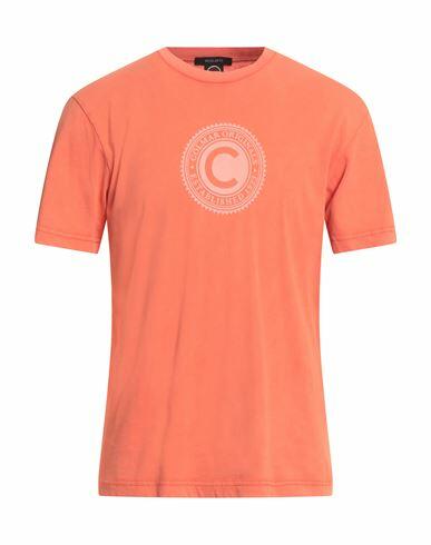 Colmar Man T-shirt Salmon pink Cotton Cover