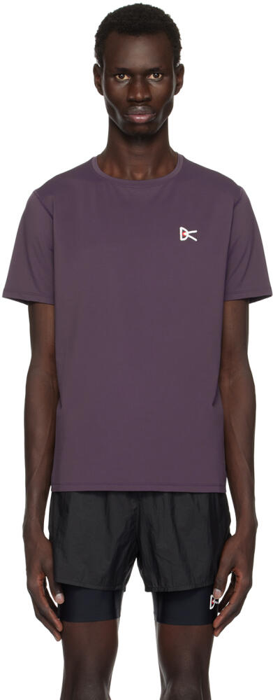 District Vision Purple Lightweight Short Sleeve T-shirt Cover