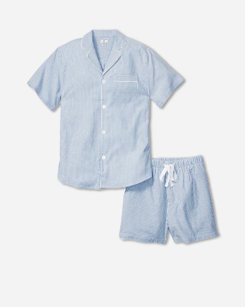 J.Crew Petite Plume™ men's seersucker short set Cover