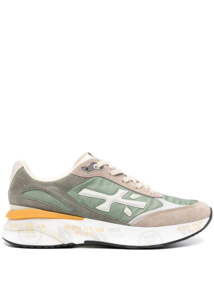 Premiata Moerun low-top sneakers - Green Cover