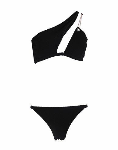 Moeva Woman Bikini Black Polyamide, Elastane Cover