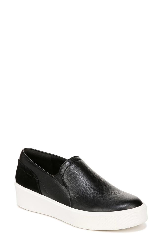 27 EDIT Naturalizer Mirabel Slip-On Platform Sneaker in Black Leather Cover