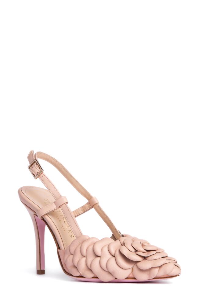 BEAUTIISOLES Marissa Pointed Toe Pump in Light Pink Cover