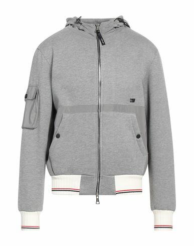 Pmds Premium Mood Denim Superior Man Sweatshirt Light grey Cotton, Polyester Cover