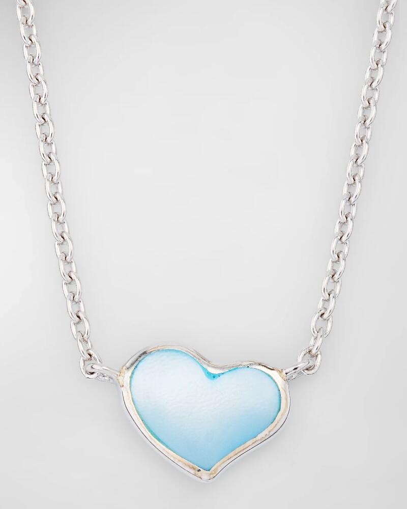 Jan Leslie Mother-of-Pearl Single Heart Necklace Cover