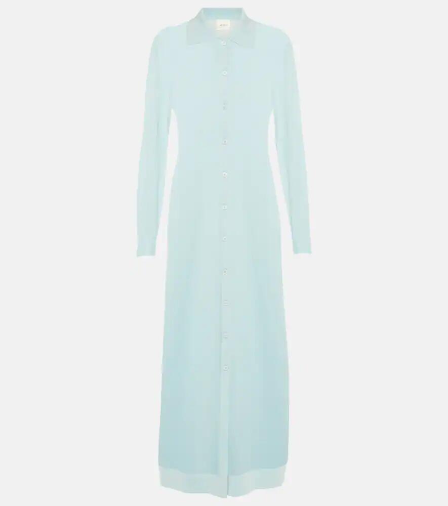 Lisa Yang Erika cashmere shirt dress Cover