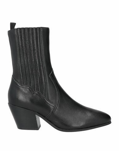 Bibi Lou Woman Ankle boots Black Leather Cover