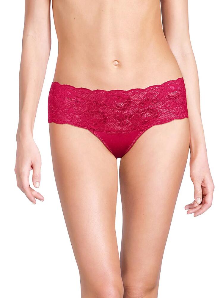 Cosabella Women's Evolution Lace Brief - Deep Ruby Cover