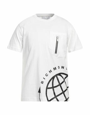 Richmond X Man T-shirt White Cotton Cover