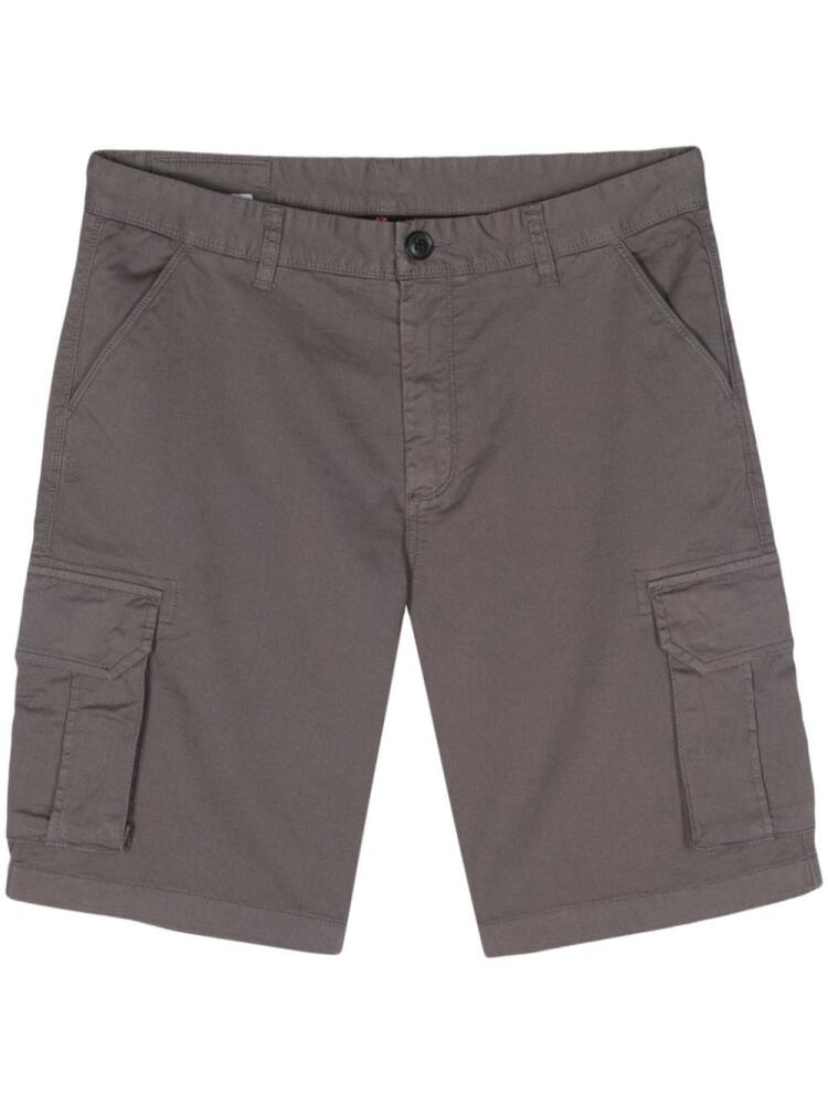 Sun 68 mid-rise twill cargo shorts - Grey Cover