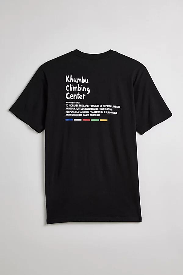 The North Face Climbing Center Graphic Tee in Black Cover