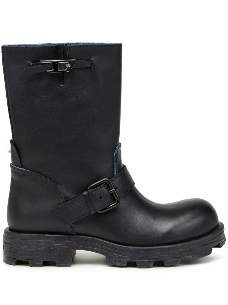 Diesel D-Hammer Hb W leather boots - Black Cover