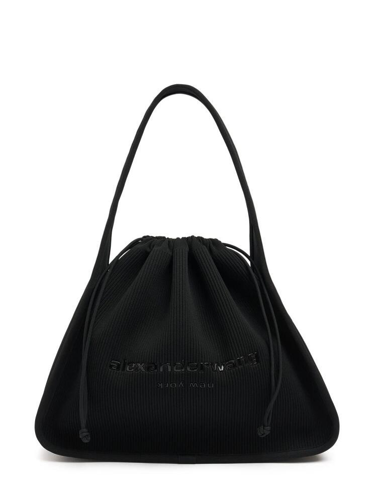 ALEXANDER WANG Large Ryan Knit Top Handle Bag Cover