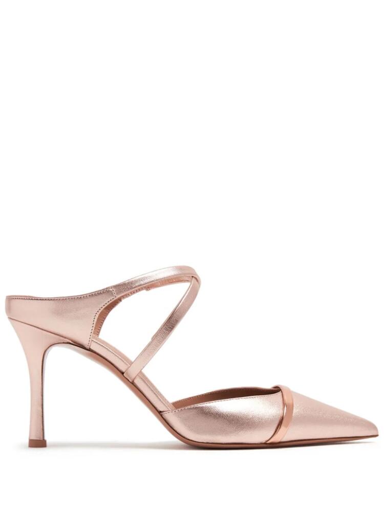 Malone Souliers Yoana metallic mules - Pink Cover