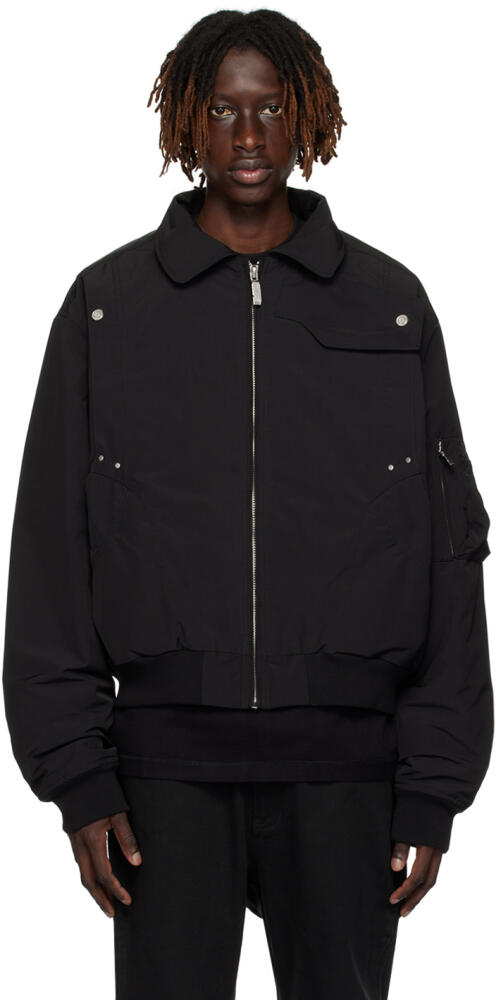 C2H4 Black Intervein Jacket Cover