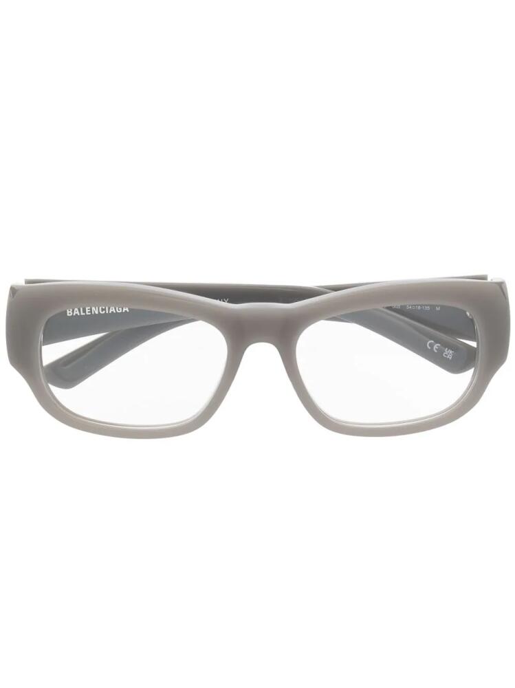 Balenciaga Eyewear D-frame glasses - Grey Cover