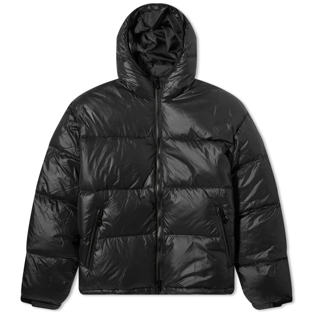 MKI Men's Ripstop Hooded Bubble Jacket in Black Cover