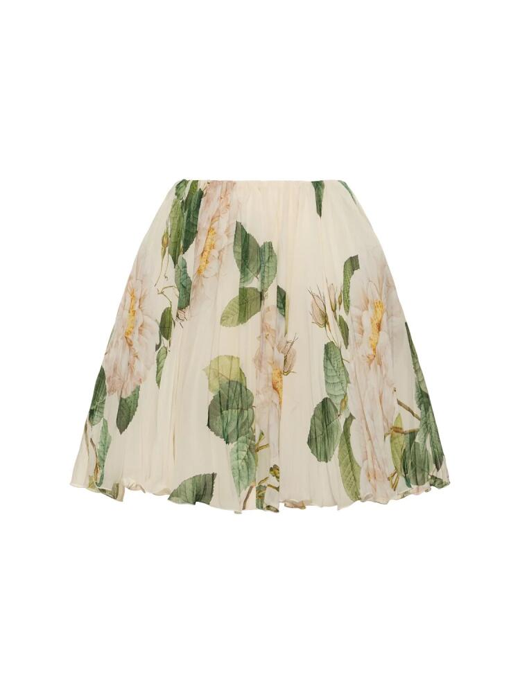 GIAMBATTISTA VALLI Georgette Mini Skirt Cover