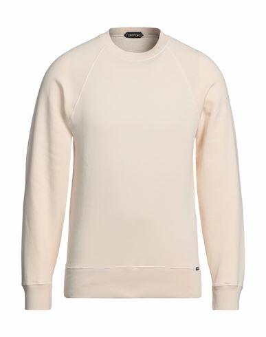 Tom Ford Man Sweatshirt Beige Cotton Cover