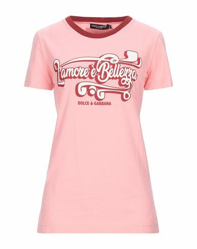 Dolce & gabbana Woman T-shirt Pink Cotton Cover