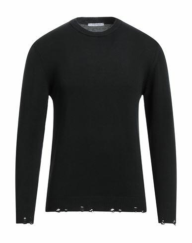 Bellwood Man Sweater Black Cotton Cover