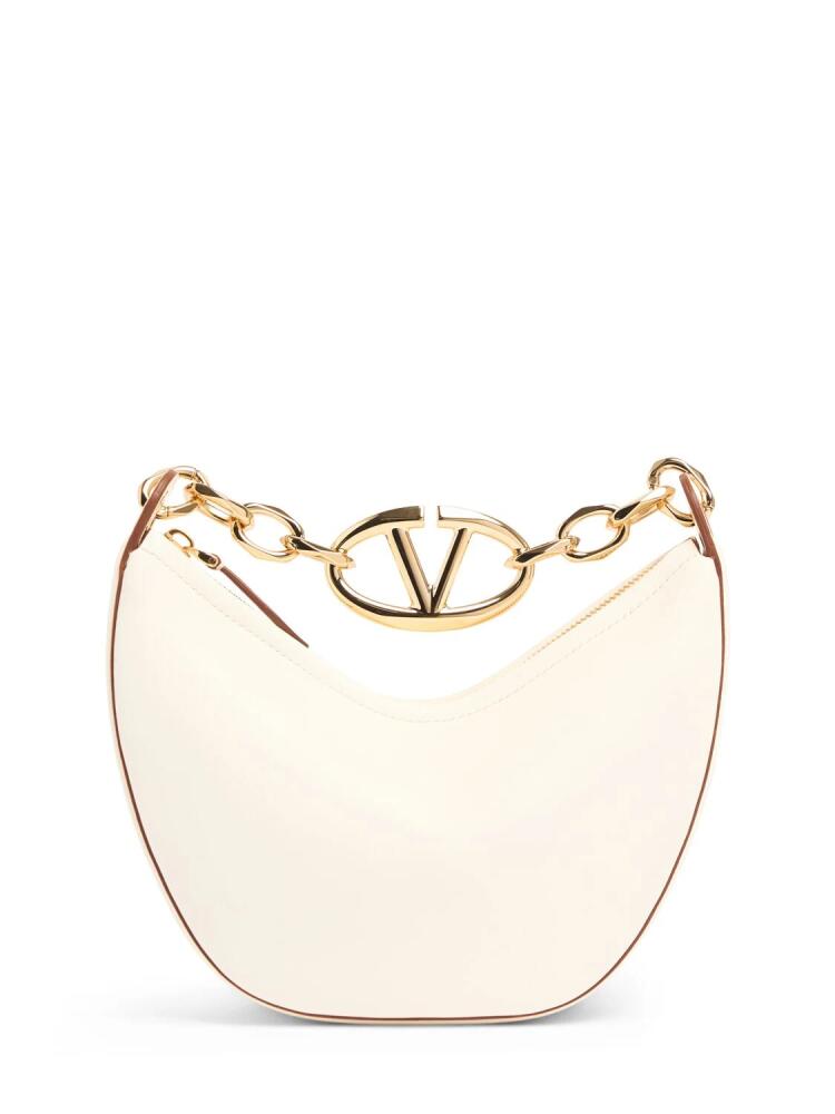 VALENTINO GARAVANI Mini Vlogo Moon Leather Top Handle Bag Cover