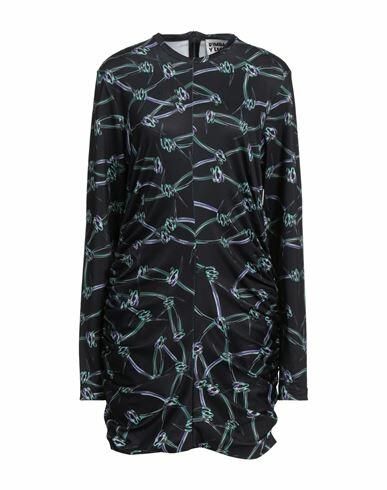 Bimba Y Lola Woman Mini dress Black Polyester, Elastane Cover