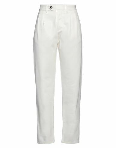 Fortela Woman Pants Off white Cotton Cover