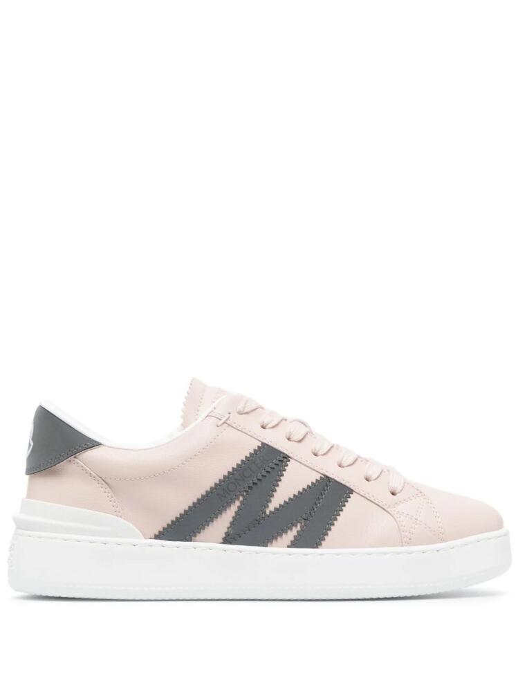 Moncler Monaco M low-top sneakers - Pink Cover