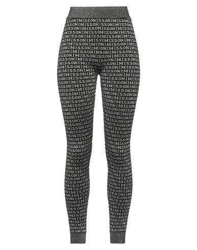 Missoni Woman Leggings Black Wool, Polyamide, Cupro, Polyester, Elastane Cover