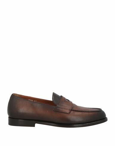 Doucal's Man Loafers Brown Leather Cover