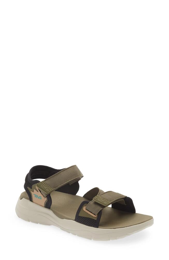 Teva Zymic Sandal in Dark Olive/Teal Green Cover