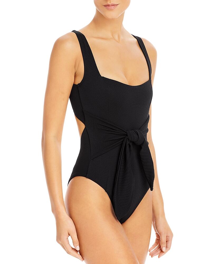 L*Space Balboa Textured One Piece Swimsuit Cover