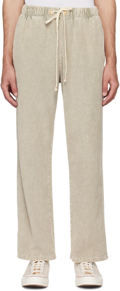 Les Tien Khaki Classic Trousers Cover