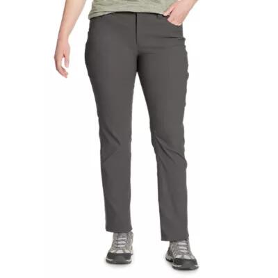 Eddie Bauer Women's Horizon Guide 5-Pocket Slim Straight Pants Cover