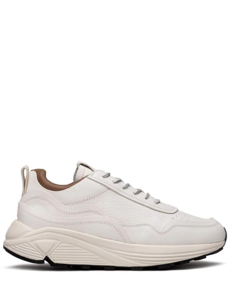 Buttero Vinci leather sneakers - White Cover