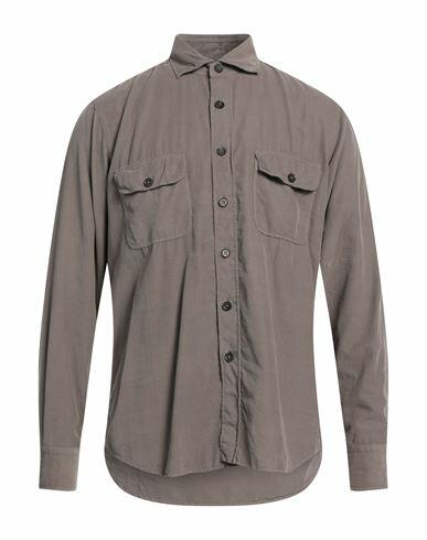 Alessandro Gherardi Man Shirt Dove grey Cotton Cover