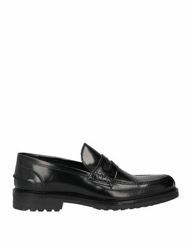 Bruno Verri Man Loafers Black Soft Leather Cover