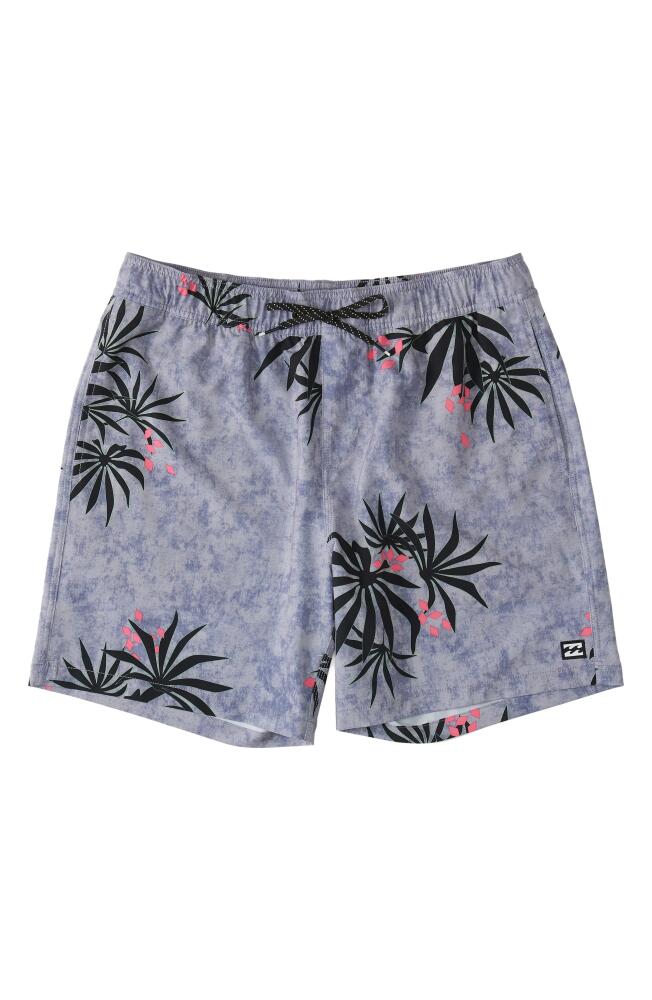 Billabong Sundays Layback Swim Trunks in Purple Haze Cover