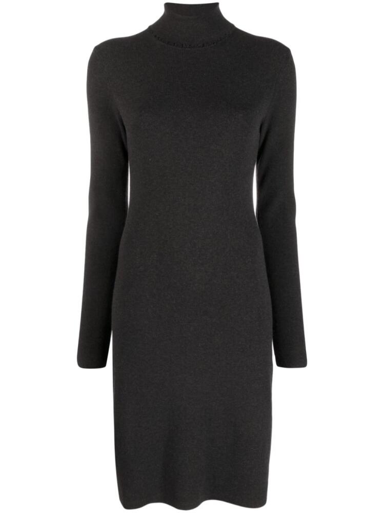 Filippa K Monica high-neck knitted dress - Grey Cover