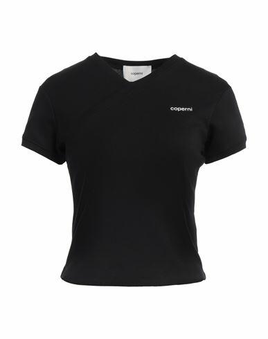 Coperni Woman T-shirt Black Cotton Cover