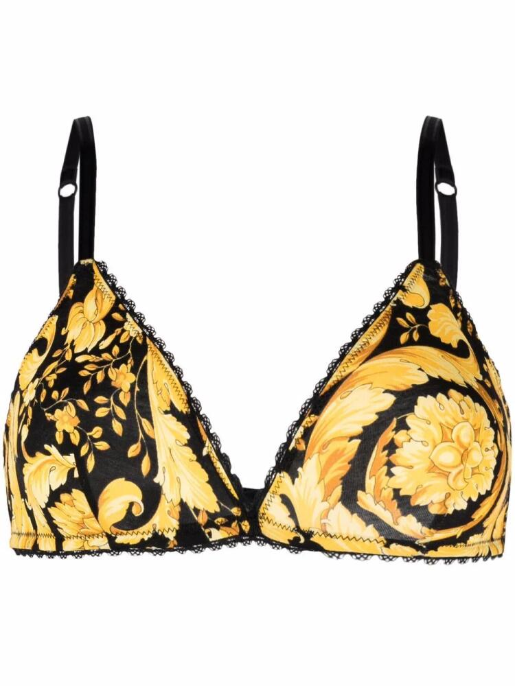 Versace Barocco triangle bralette - Yellow Cover