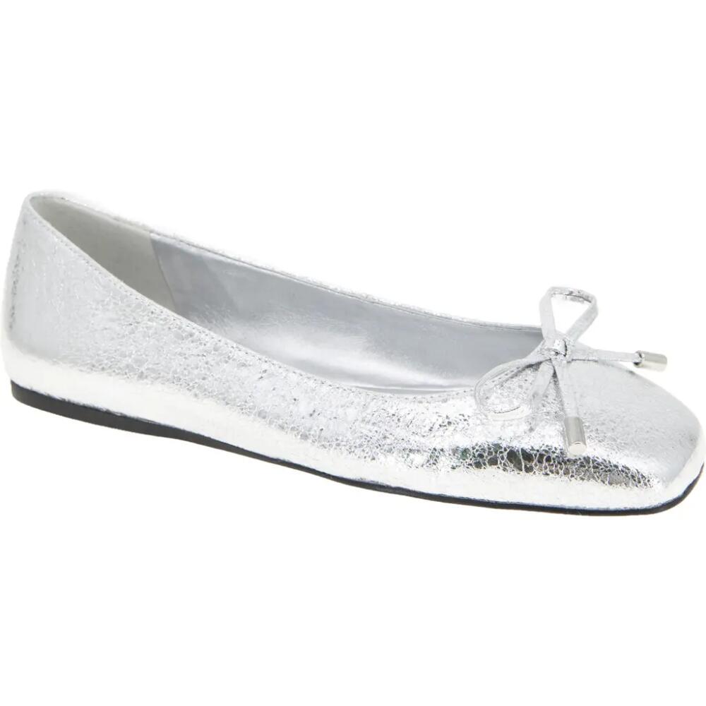 bcbg Hartly Ballet Flat in Silver Cover