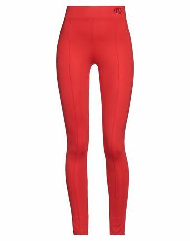 Karl Lagerfeld Woman Leggings Red Polyamide, Elastane Cover