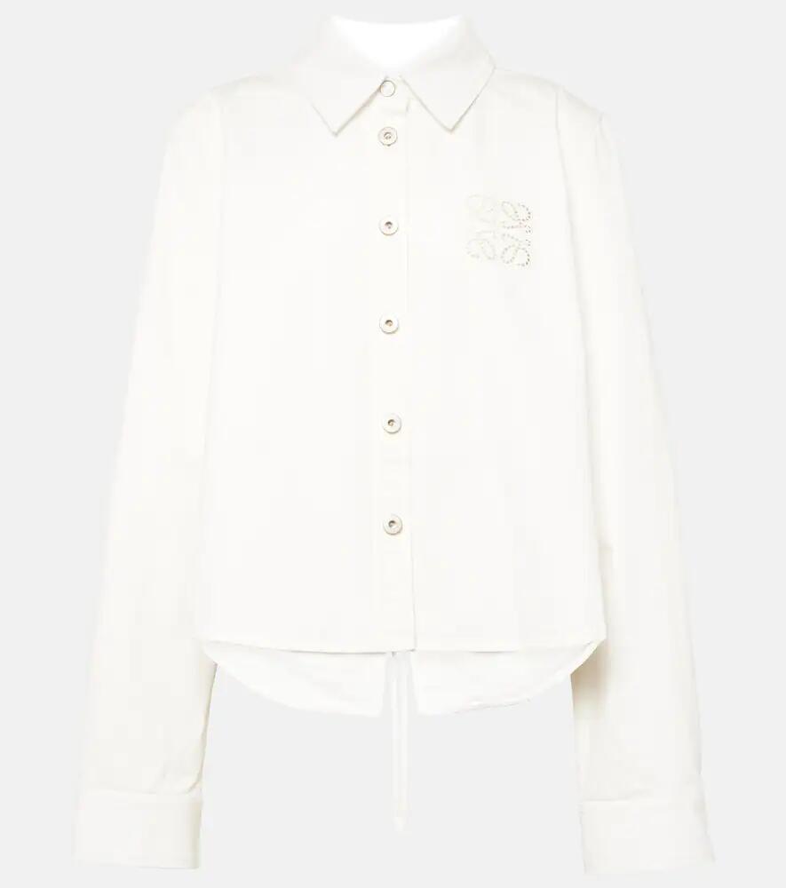 Loewe Paula's Ibiza Anagram cotton shirt Cover