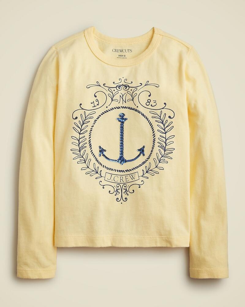 J.Crew Girls' anchor graphic T-shirt with sequins Cover