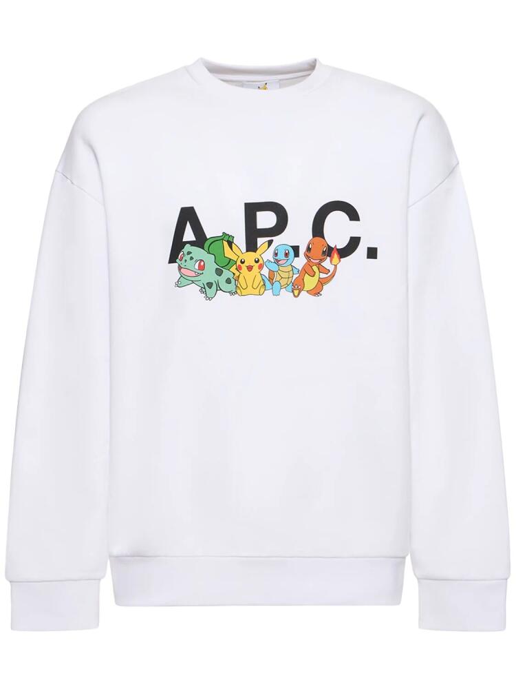 A.p.c. X Pokémon Cotton Sweatshirt Cover