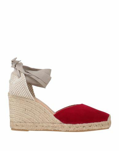 Mychalom Woman Espadrilles Red Textile fibers Cover